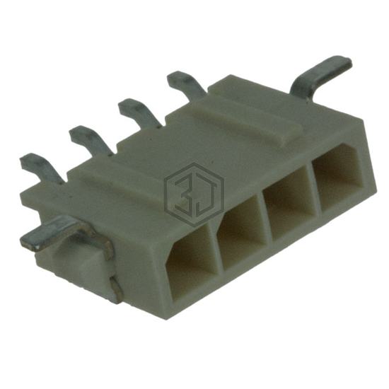 2029104-4 - TE Connectivity AMP Connectors - Rectangular Connectors - Headers, Male Pins