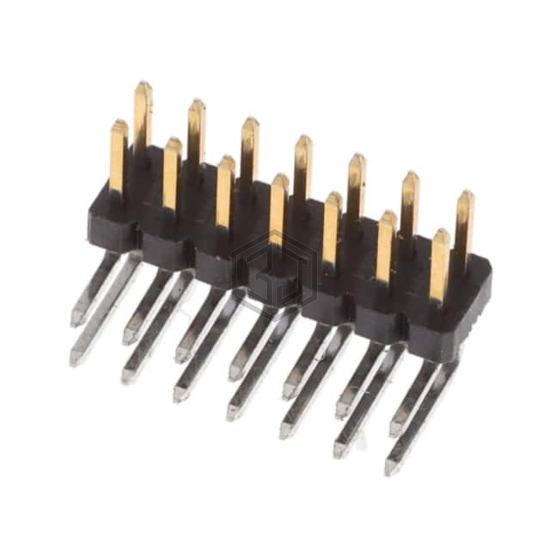 2842154-7 - TE Connectivity AMP Connectors - Rectangular Connectors - Headers, Male Pins