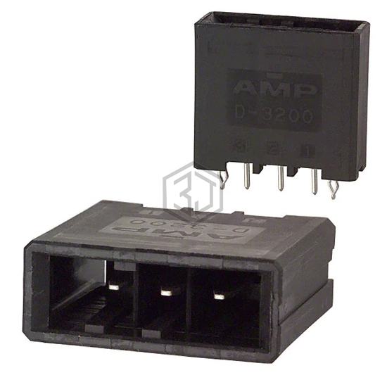 2-178136-5 - TE Connectivity AMP Connectors - Rectangular Connectors - Headers, Male Pins