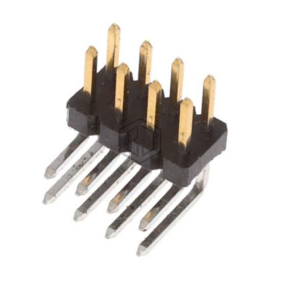 2842152-4 - TE Connectivity AMP Connectors - Rectangular Connectors - Headers, Male Pins