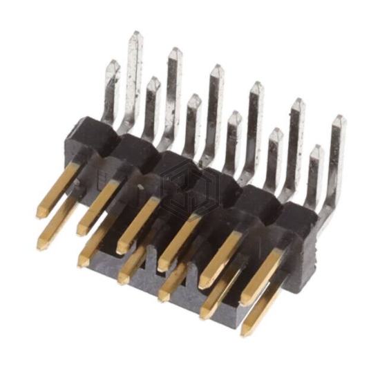 2842155-6 - TE Connectivity AMP Connectors - Rectangular Connectors - Headers, Male Pins