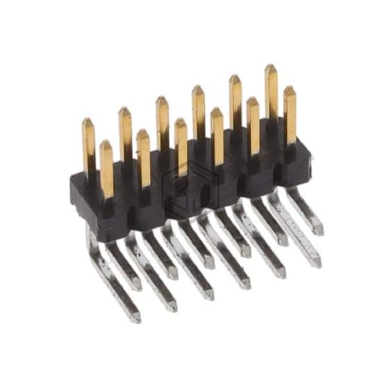 2842151-6 - TE Connectivity AMP Connectors - Rectangular Connectors - Headers, Male Pins