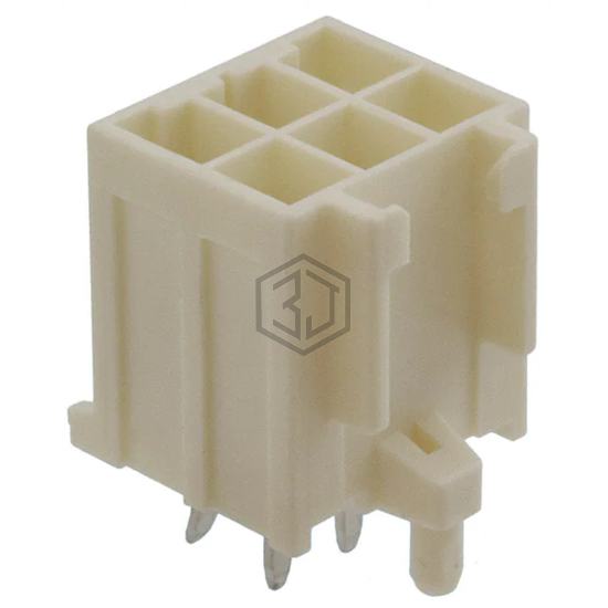 179841-1 - TE Connectivity AMP Connectors - Rectangular Connectors - Headers, Male Pins