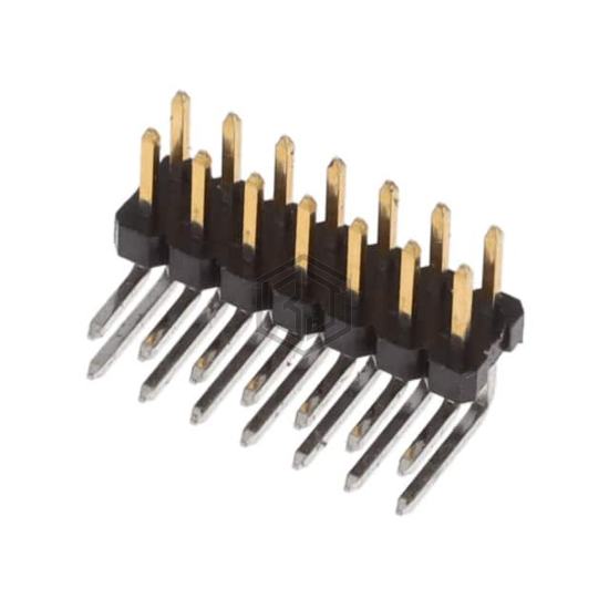 2842163-7 - TE Connectivity AMP Connectors - Rectangular Connectors - Headers, Male Pins