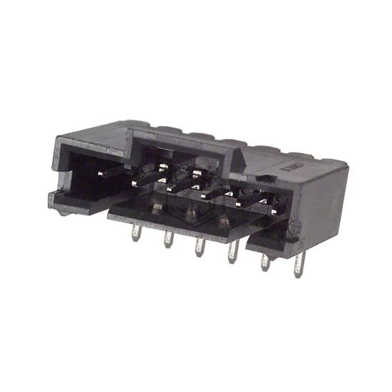 103634-5 - TE Connectivity AMP Connectors - Rectangular Connectors - Headers, Male Pins