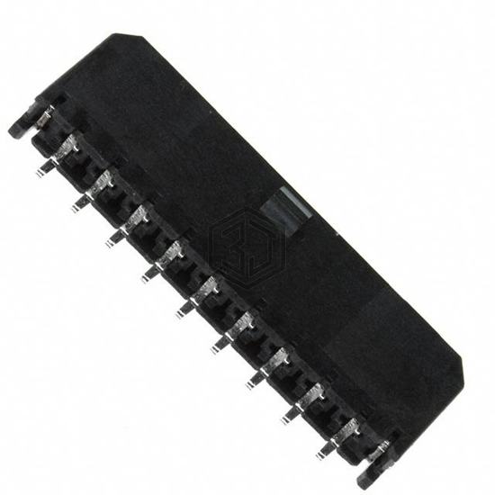 0436500909 - Molex - Rectangular Connectors - Headers, Male Pins