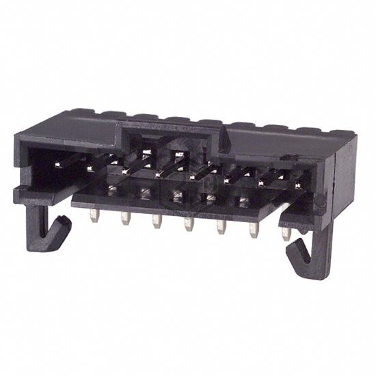103672-7 - TE Connectivity AMP Connectors - Rectangular Connectors - Headers, Male Pins