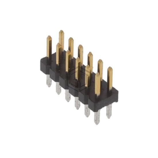 2842140-6 - TE Connectivity AMP Connectors - Rectangular Connectors - Headers, Male Pins