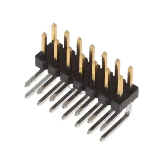 2842155-7 - TE Connectivity AMP Connectors - Rectangular Connectors - Headers, Male Pins