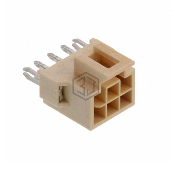 1053122306 - Molex - Rectangular Connectors - Headers, Male Pins
