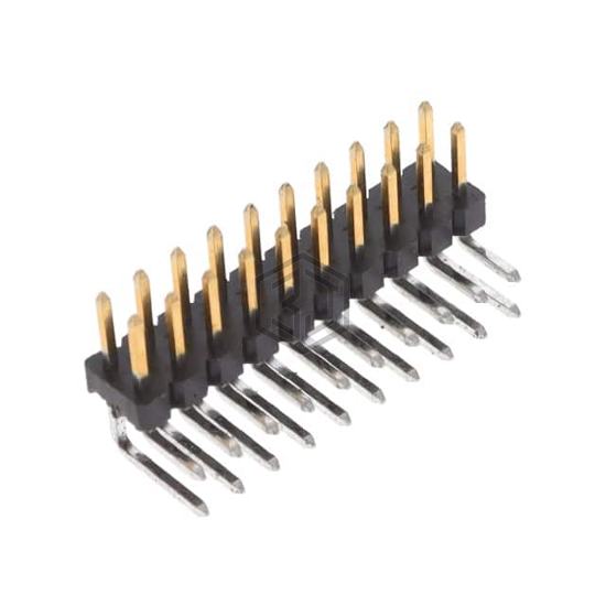 1-2842154-0 - TE Connectivity AMP Connectors - Rectangular Connectors - Headers, Male Pins