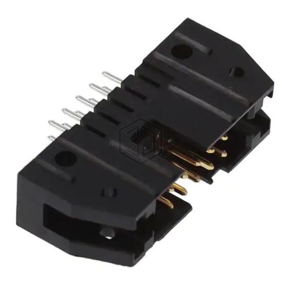 102156-1 - TE Connectivity AMP Connectors - Rectangular Connectors - Headers, Male Pins