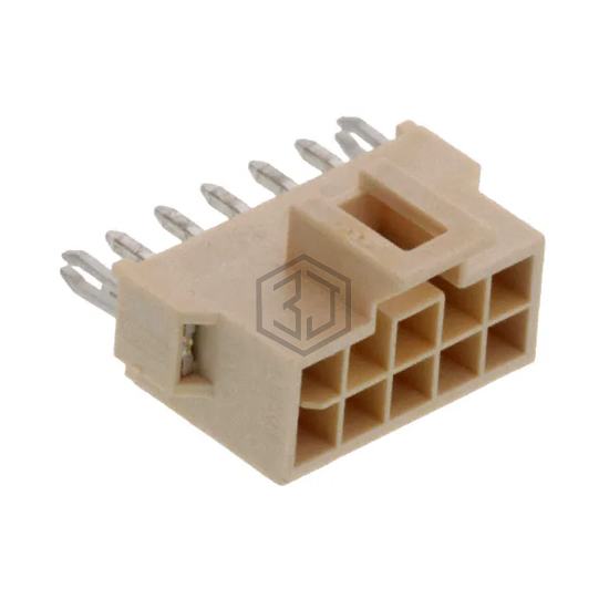1053122210 - Molex - Rectangular Connectors - Headers, Male Pins