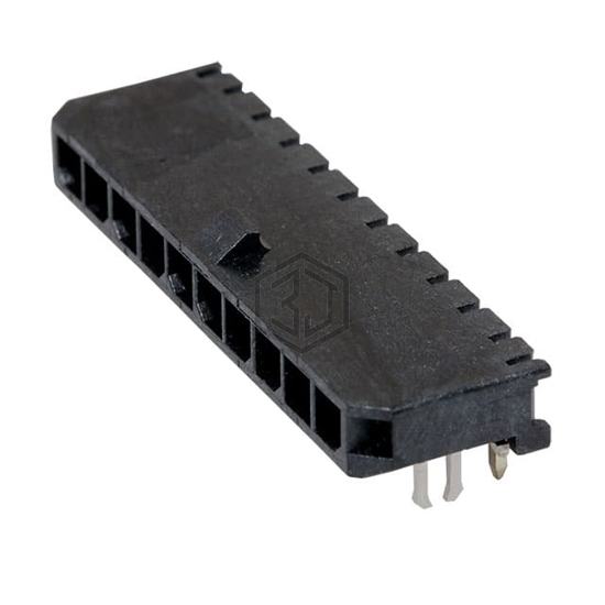 0436501009 - Molex - Rectangular Connectors - Headers, Male Pins