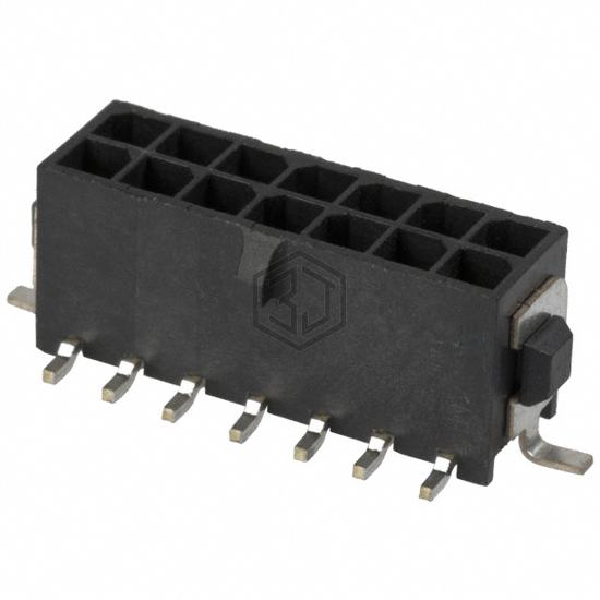 4-794636-4 - TE Connectivity AMP Connectors - Rectangular Connectors - Headers, Male Pins