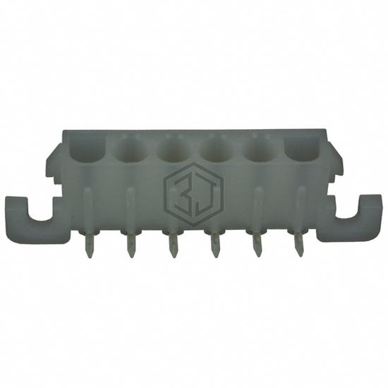 640587-1 - TE Connectivity AMP Connectors - Rectangular Connectors - Headers, Male Pins