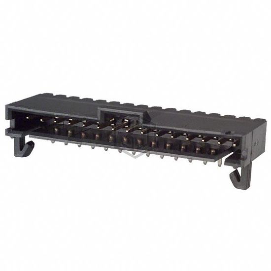 6-103673-4 - TE Connectivity AMP Connectors - Rectangular Connectors - Headers, Male Pins