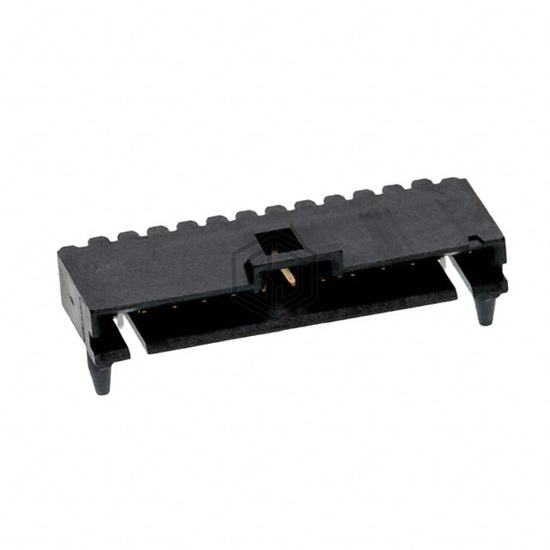 6-104361-2 - TE Connectivity AMP Connectors - Rectangular Connectors - Headers, Male Pins