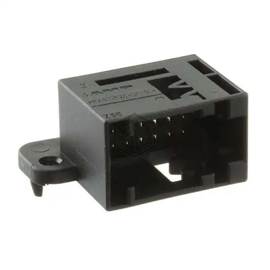 1355505-1 - TE Connectivity AMP Connectors - Rectangular Connectors - Headers, Male Pins