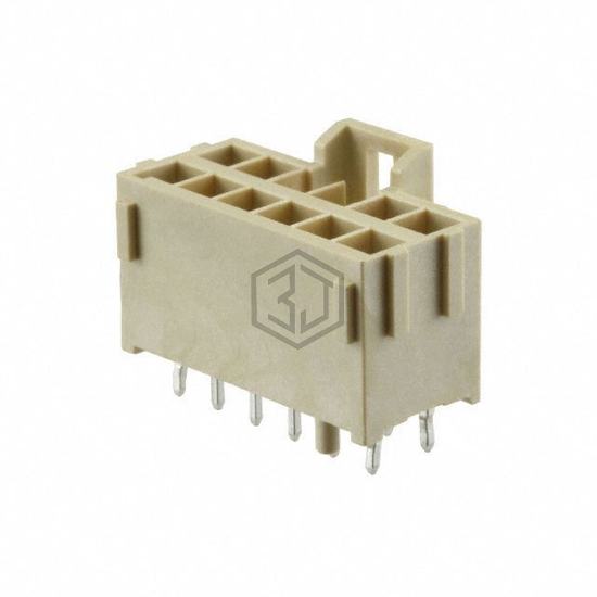 1722982212 - Molex - Rectangular Connectors - Headers, Male Pins