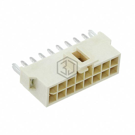 1053122316 - Molex - Rectangular Connectors - Headers, Male Pins