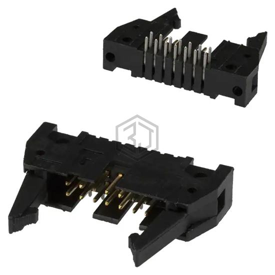 5499786-2 - TE Connectivity AMP Connectors - Rectangular Connectors - Headers, Male Pins
