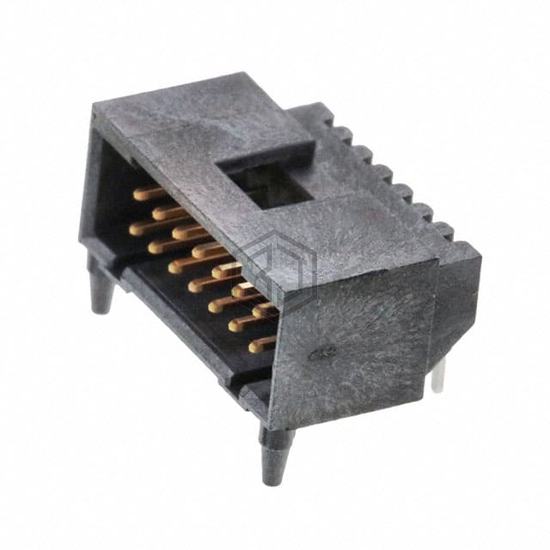 0741640014 - Molex - Rectangular Connectors - Headers, Male Pins