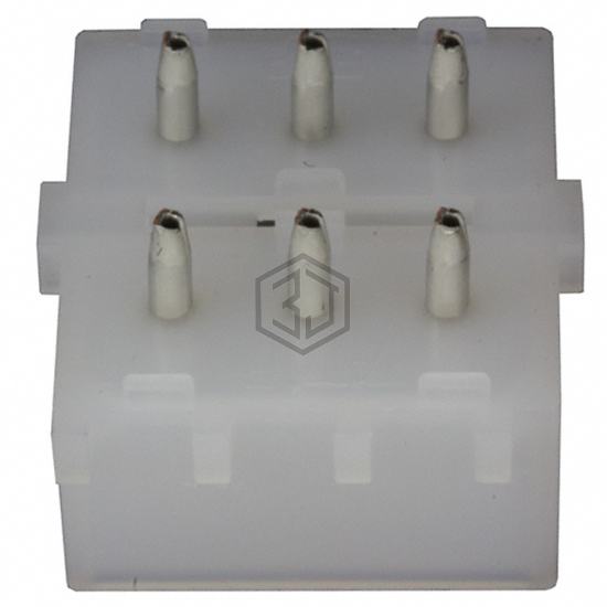 2-1586546-0 - TE Connectivity AMP Connectors - Rectangular Connectors - Headers, Male Pins