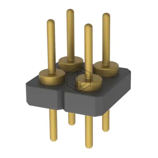 435-10-204-00-160000 - Mill-Max Manufacturing Corp. - Rectangular Connectors - Headers, Male Pins