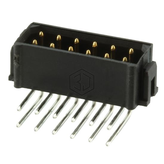 M80-8681222 - Harwin Inc. - Rectangular Connectors - Headers, Male Pins