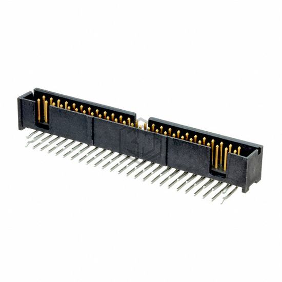 5104340-9 - TE Connectivity AMP Connectors - Rectangular Connectors - Headers, Male Pins