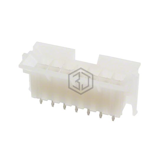 0460111401 - Molex - Rectangular Connectors - Headers, Male Pins