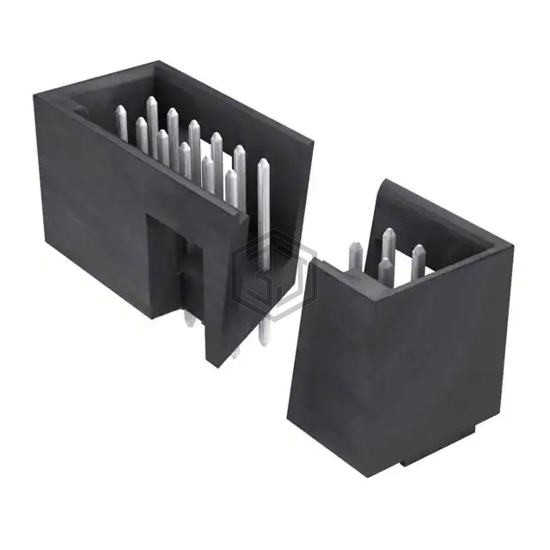 0015800201 - Molex - Rectangular Connectors - Headers, Male Pins
