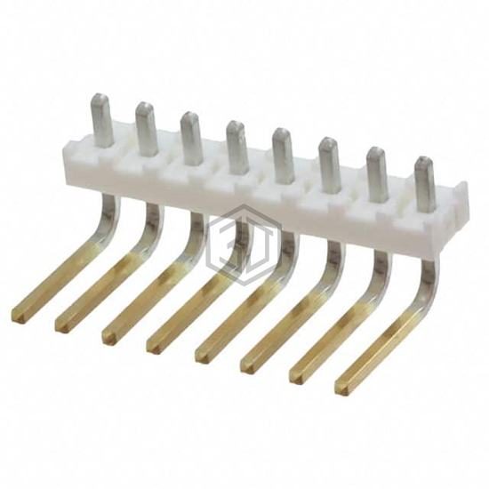 0026613080 - Molex - Rectangular Connectors - Headers, Male Pins