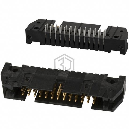 5102160-6 - TE Connectivity AMP Connectors - Rectangular Connectors - Headers, Male Pins