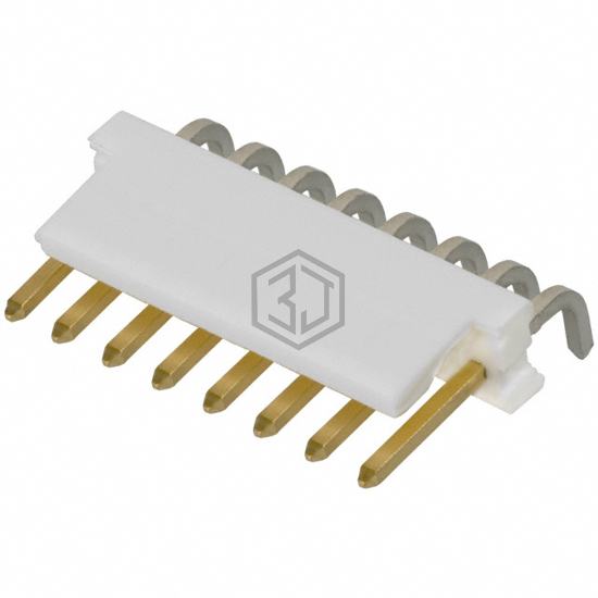 3-641210-8 - TE Connectivity AMP Connectors - Rectangular Connectors - Headers, Male Pins