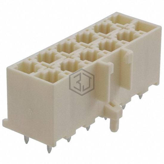 917353-1 - TE Connectivity AMP Connectors - Rectangular Connectors - Headers, Male Pins