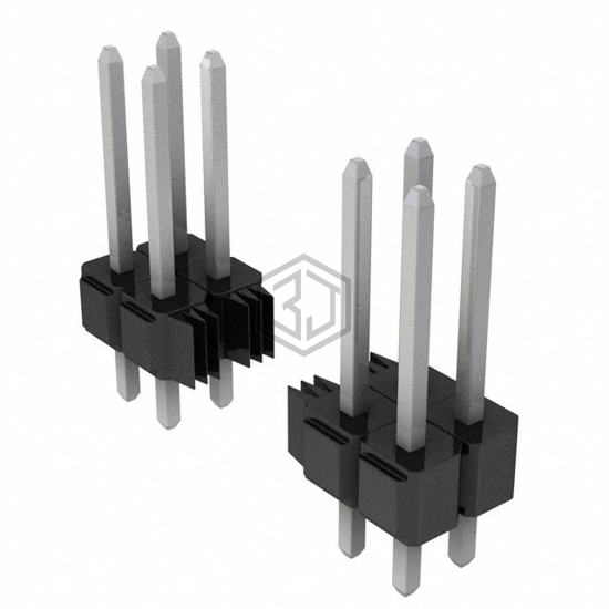 929710-01-36-RK - 3M - Rectangular Connectors - Headers, Male Pins