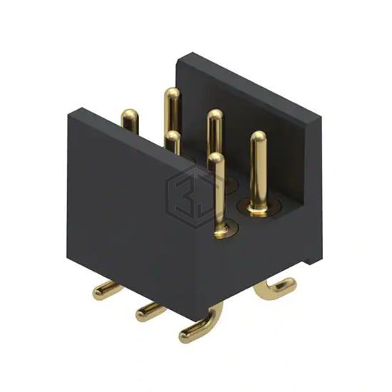 802-10-006-30-052000 - Mill-Max Manufacturing Corp. - Rectangular Connectors - Headers, Male Pins