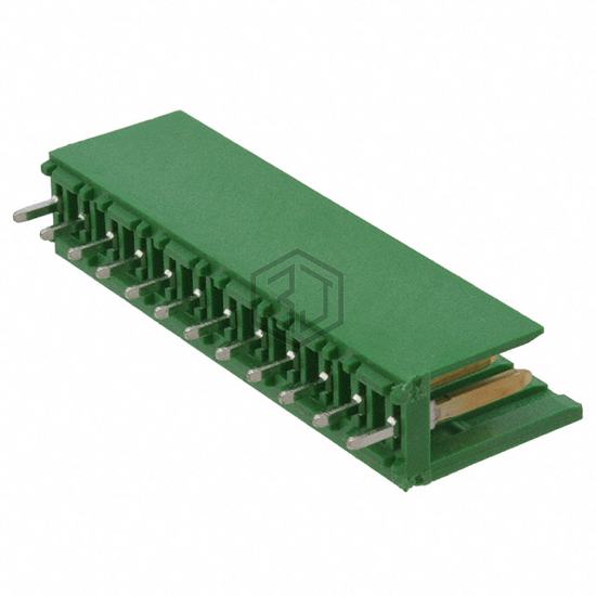 280614-2 - TE Connectivity AMP Connectors - Rectangular Connectors - Headers, Male Pins