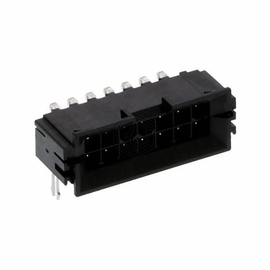 0438100006 - Molex - Rectangular Connectors - Headers, Male Pins