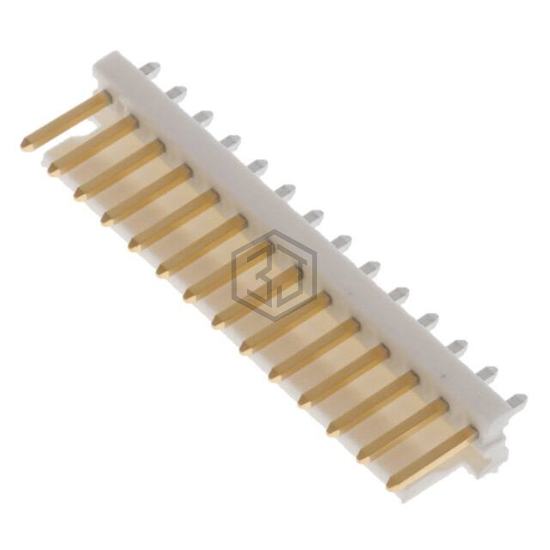 4-641119-4 - TE Connectivity AMP Connectors - Rectangular Connectors - Headers, Male Pins