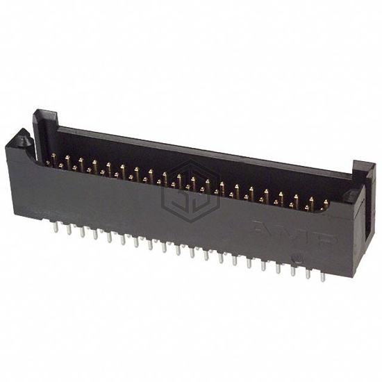 6-102692-3 - TE Connectivity AMP Connectors - Rectangular Connectors - Headers, Male Pins