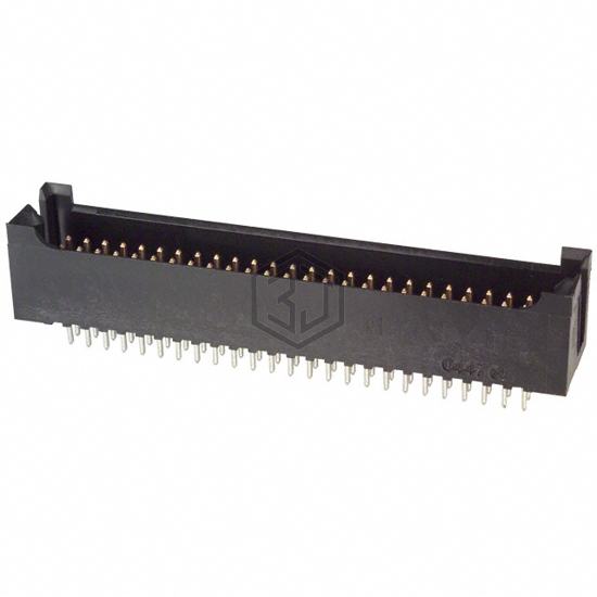 102567-6 - TE Connectivity AMP Connectors - Rectangular Connectors - Headers, Male Pins