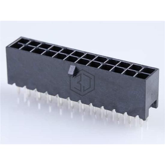 2068322402 - Molex - Rectangular Connectors - Headers, Male Pins