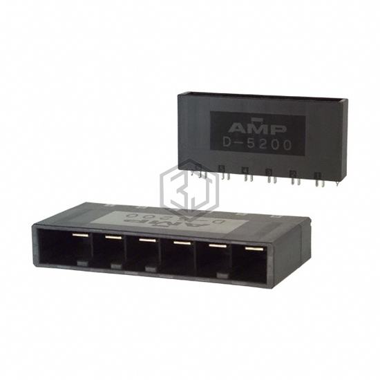 2-179960-2 - TE Connectivity AMP Connectors - Rectangular Connectors - Headers, Male Pins