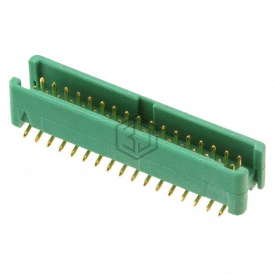 G125-MS13405L0P - Harwin Inc. - Rectangular Connectors - Headers, Male Pins