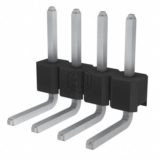 861400041LO1705LF - Amphenol ICC (FCI) - Rectangular Connectors - Headers, Male Pins