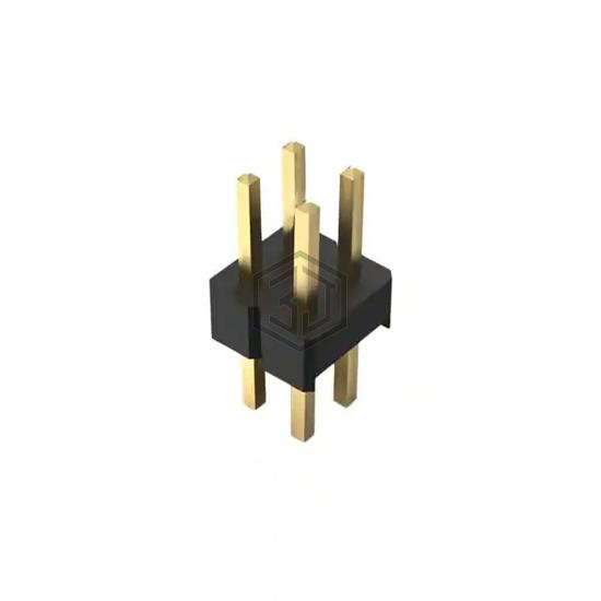 BF050-04-A-B-0200-0300-L-G - GCT - Rectangular Connectors - Headers, Male Pins