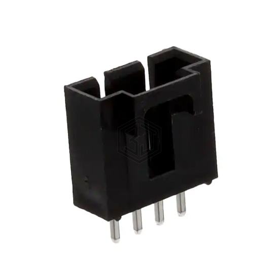 CDR-04-TS - Adam Tech - Rectangular Connectors - Headers, Male Pins